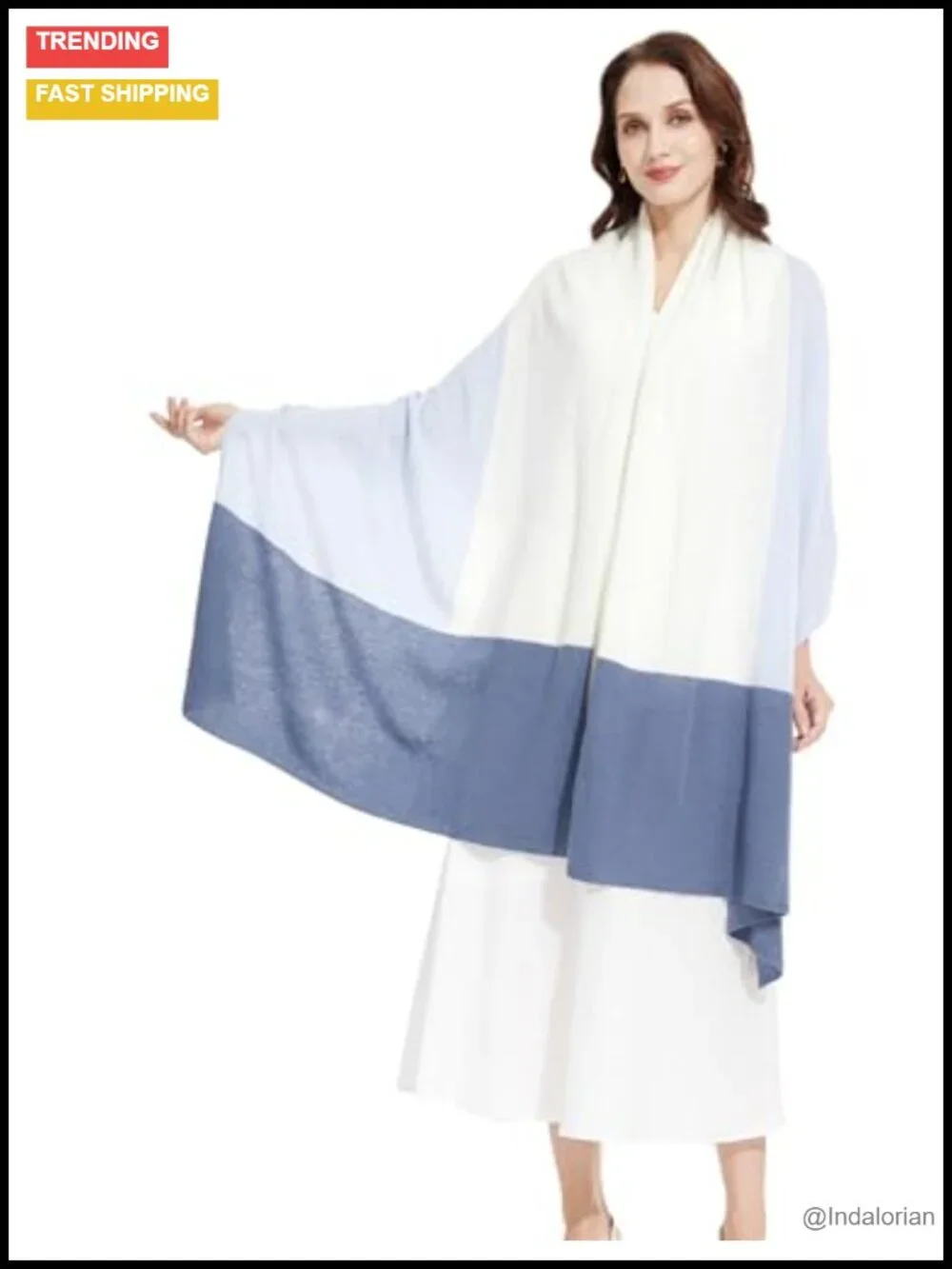 Luxury Cashmere Blend Wrap Pashmina Shawl Women All-Season